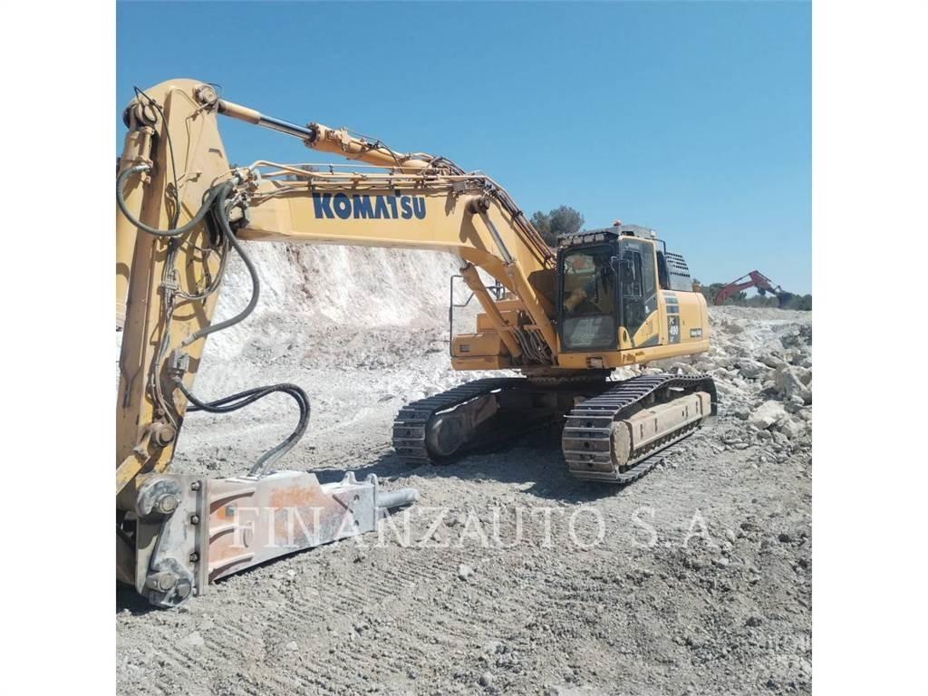 Komatsu PC490 Kāpurķēžu ekskavatori