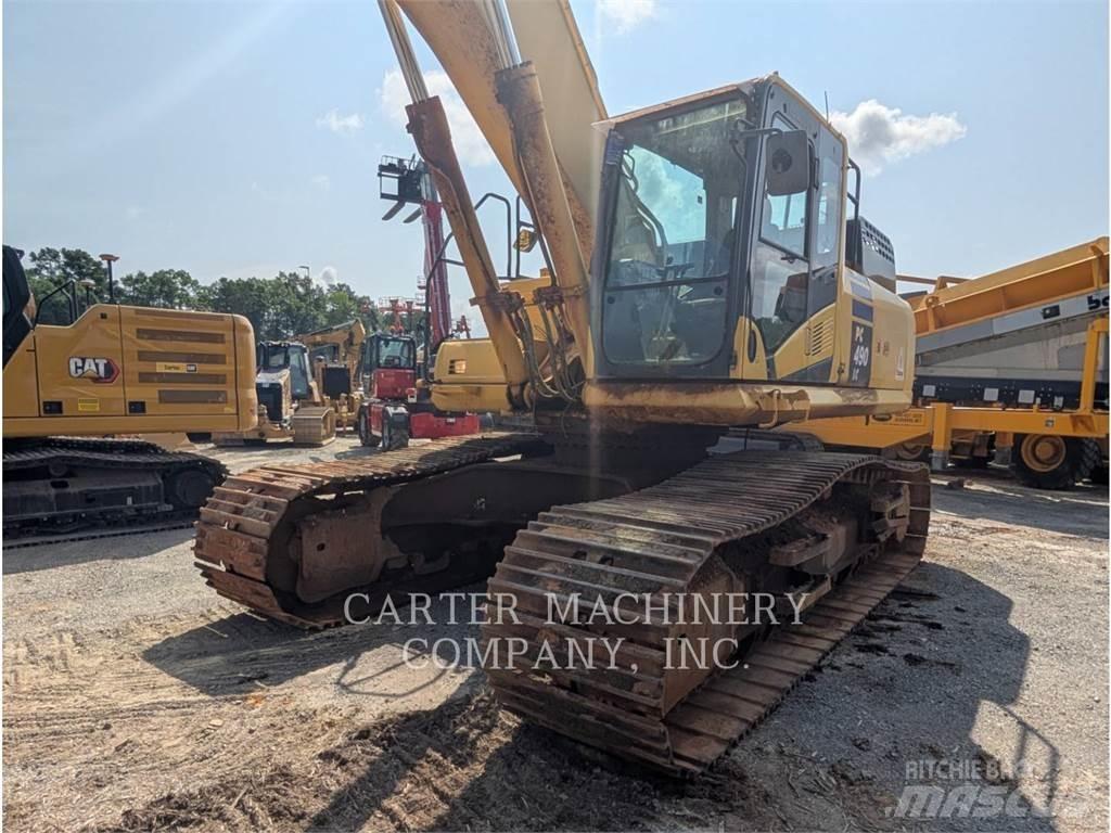 Komatsu PC490 Kāpurķēžu ekskavatori