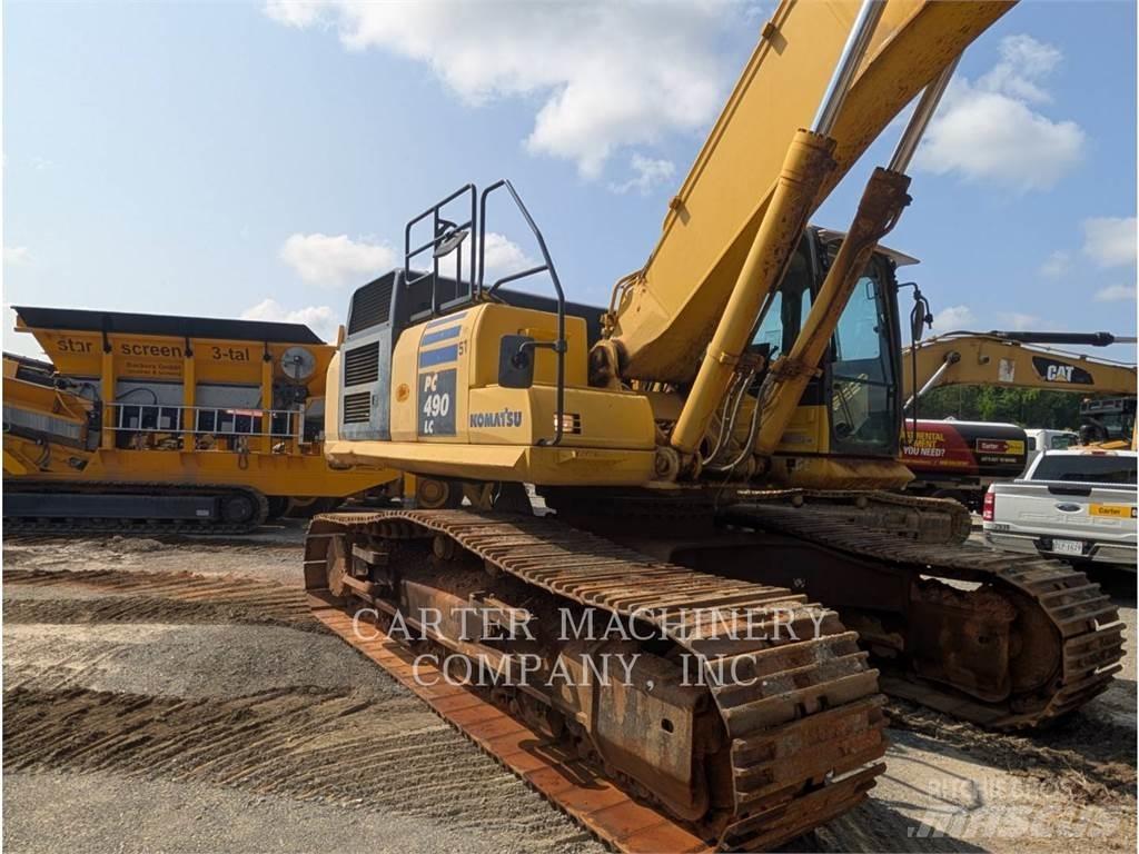 Komatsu PC490 Kāpurķēžu ekskavatori