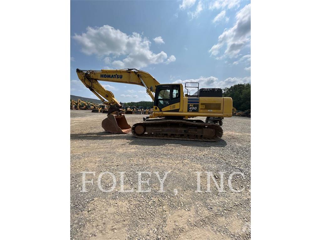 Komatsu PC490 Kāpurķēžu ekskavatori