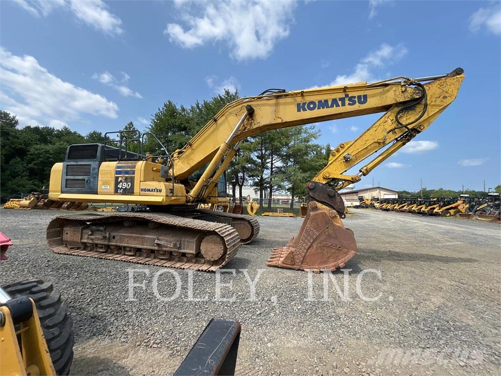 Komatsu PC490 Kāpurķēžu ekskavatori
