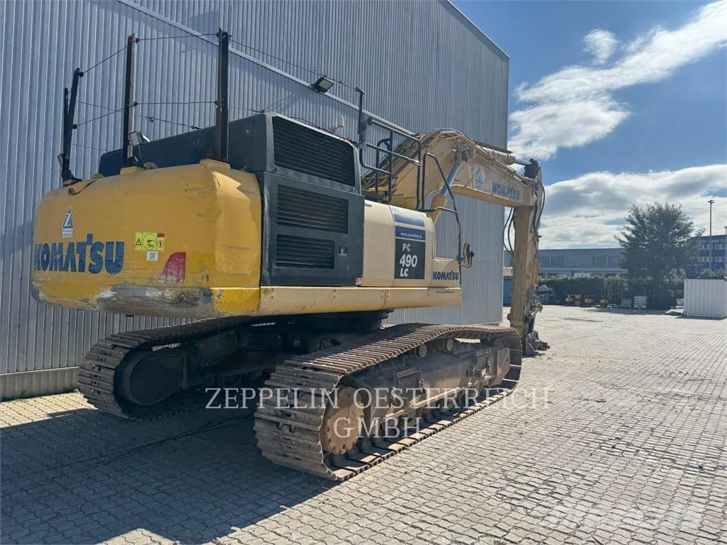 Komatsu PC490LC-10 Kāpurķēžu ekskavatori