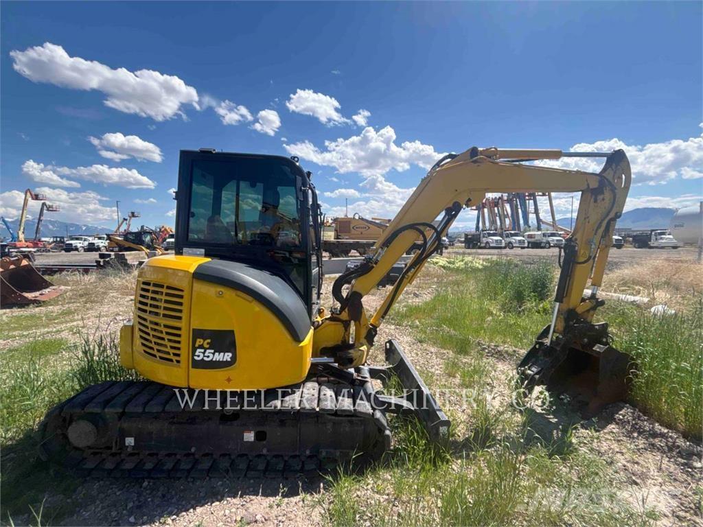 Komatsu PC55MR-5 Kāpurķēžu ekskavatori