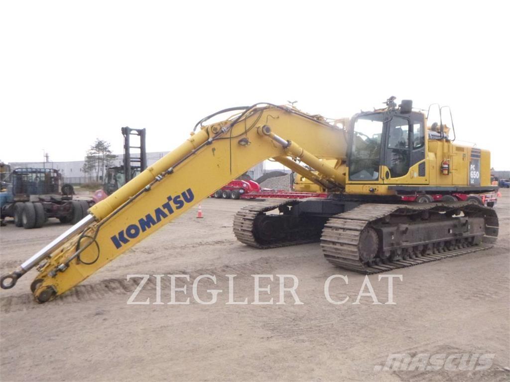Komatsu PC650 LC-8EO Kāpurķēžu ekskavatori
