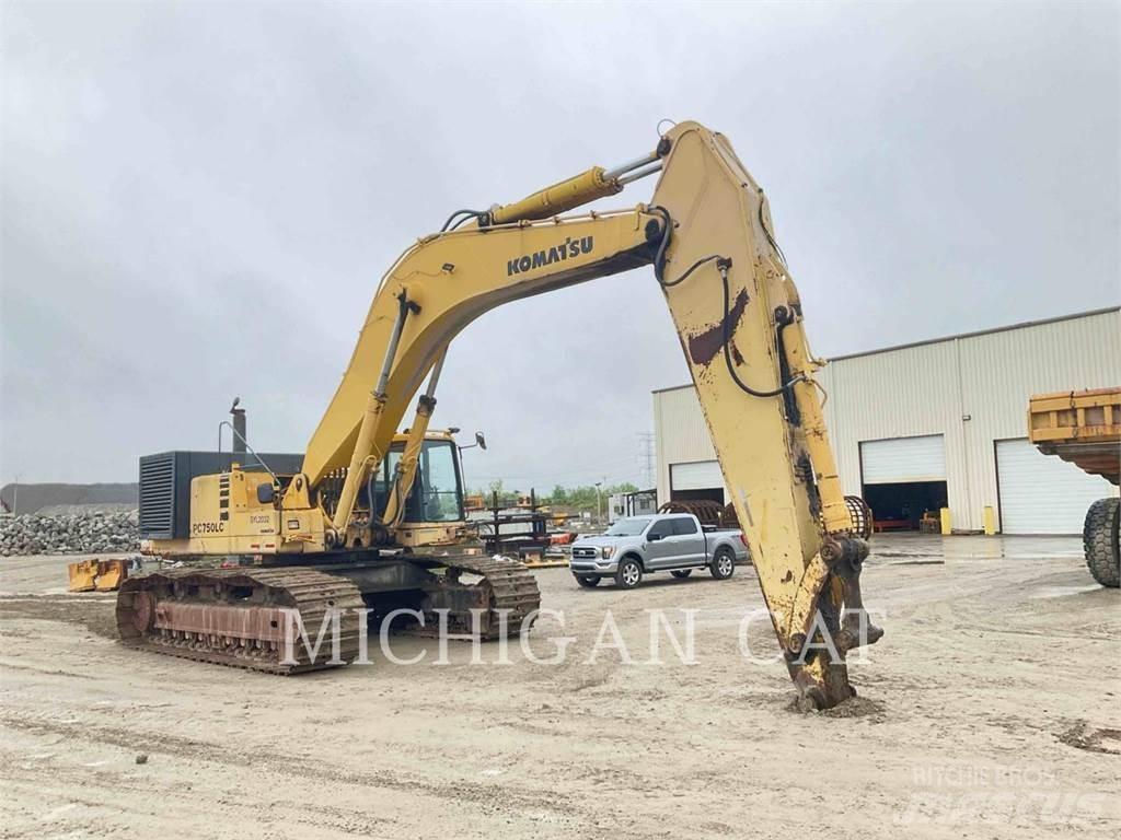 Komatsu PC750LC-6K Kāpurķēžu ekskavatori