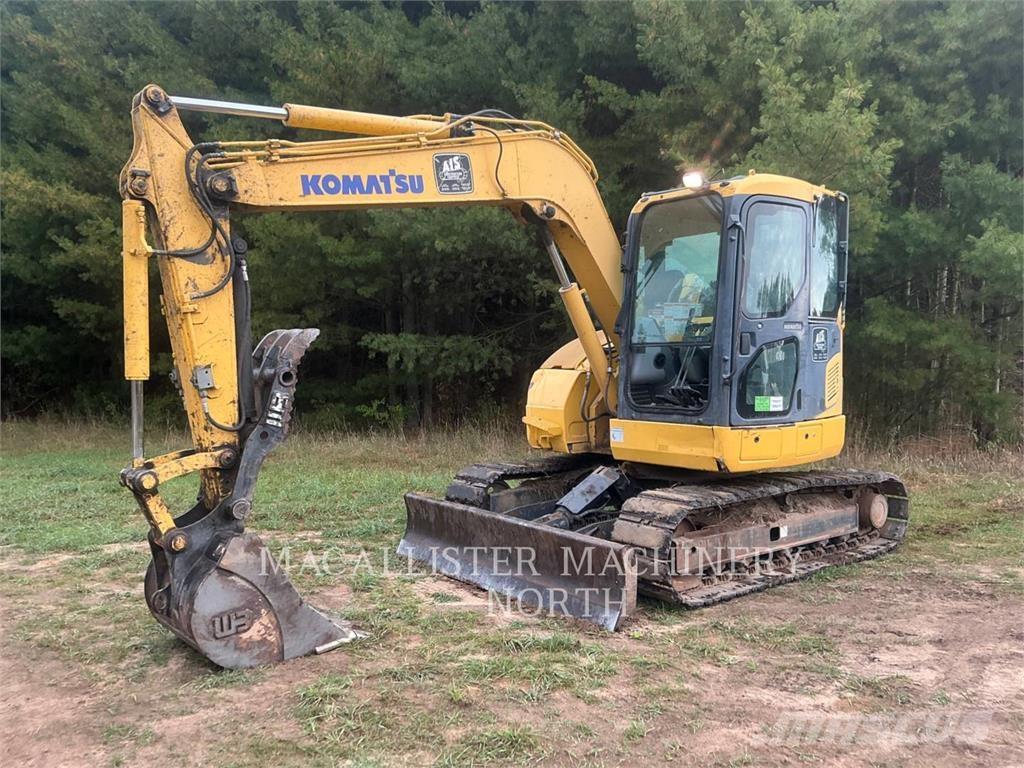 Komatsu PC78US-8 Kāpurķēžu ekskavatori
