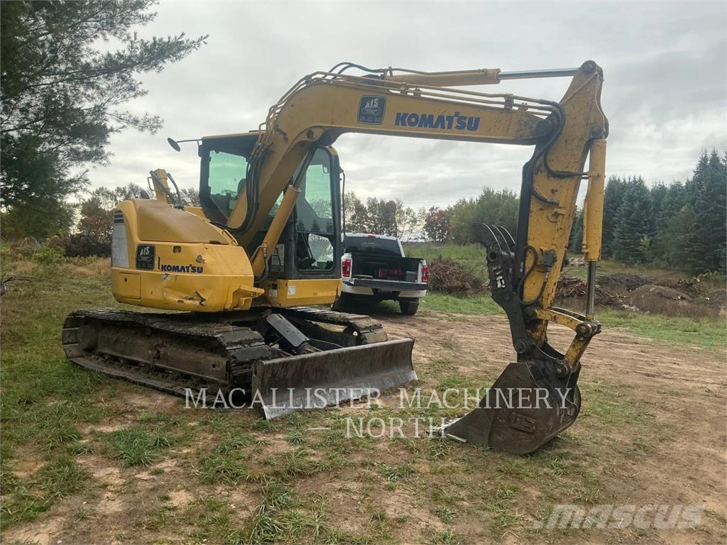 Komatsu PC78US-8 Kāpurķēžu ekskavatori