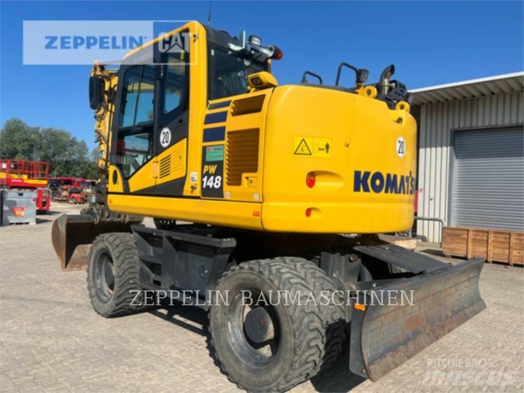 Komatsu PW148-11 Ekskavatori uz riteņiem