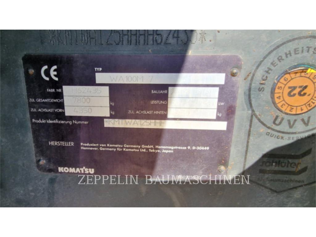 Komatsu WA100M-7 Iekrāvēji uz riteņiem