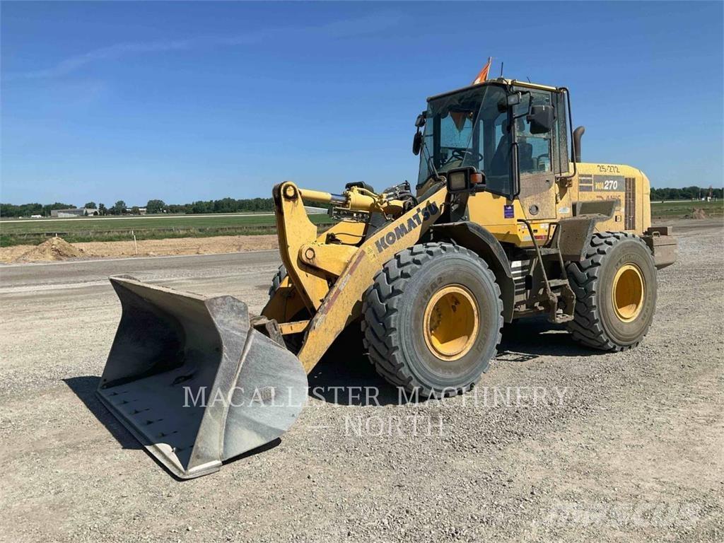 Komatsu WA270-7 Iekrāvēji uz riteņiem