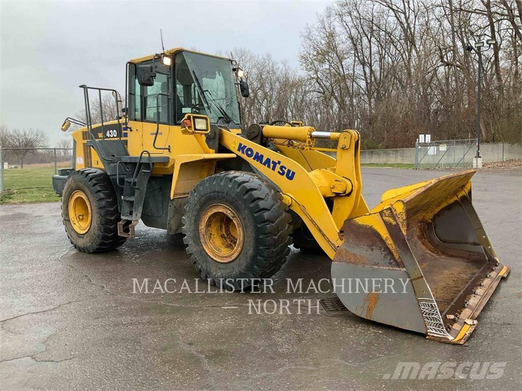 Komatsu WA430 Iekrāvēji uz riteņiem