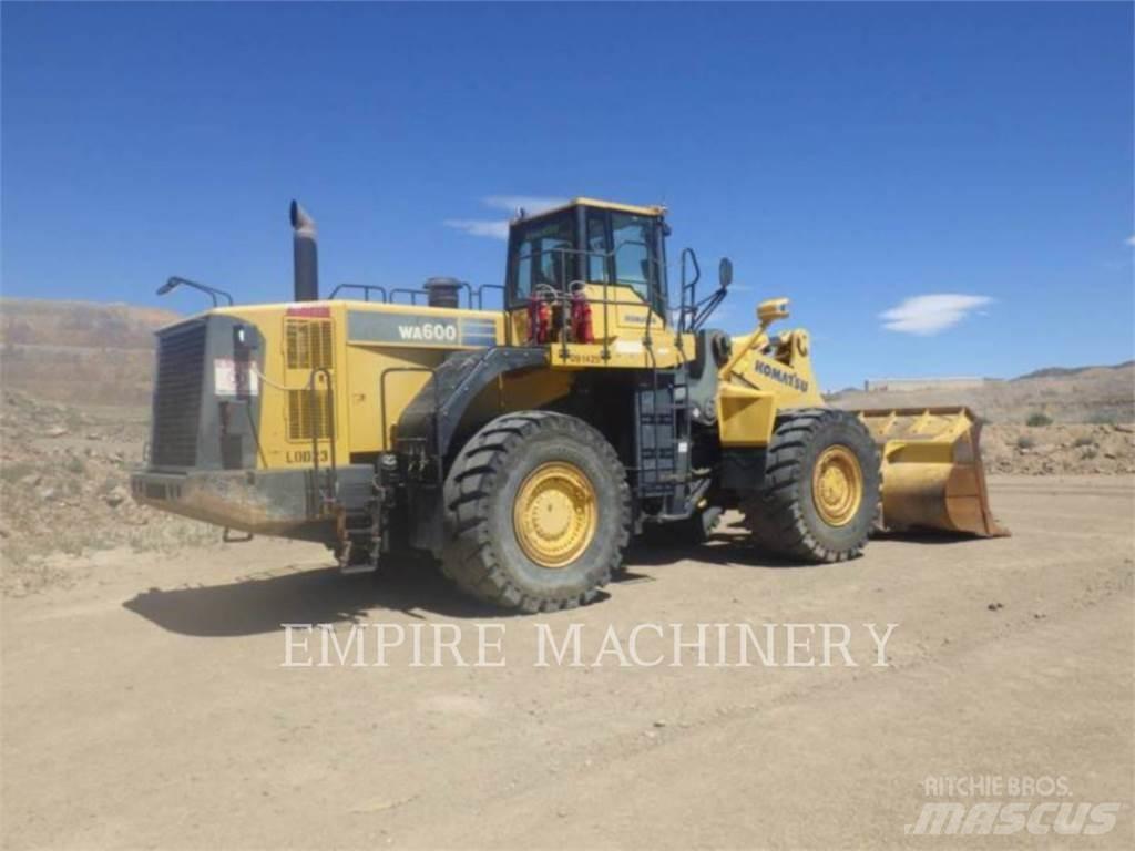 Komatsu WA600-6 Iekrāvēji uz riteņiem
