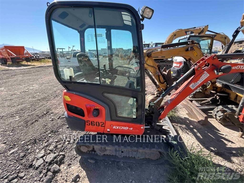 Kubota KX018-4 Kāpurķēžu ekskavatori