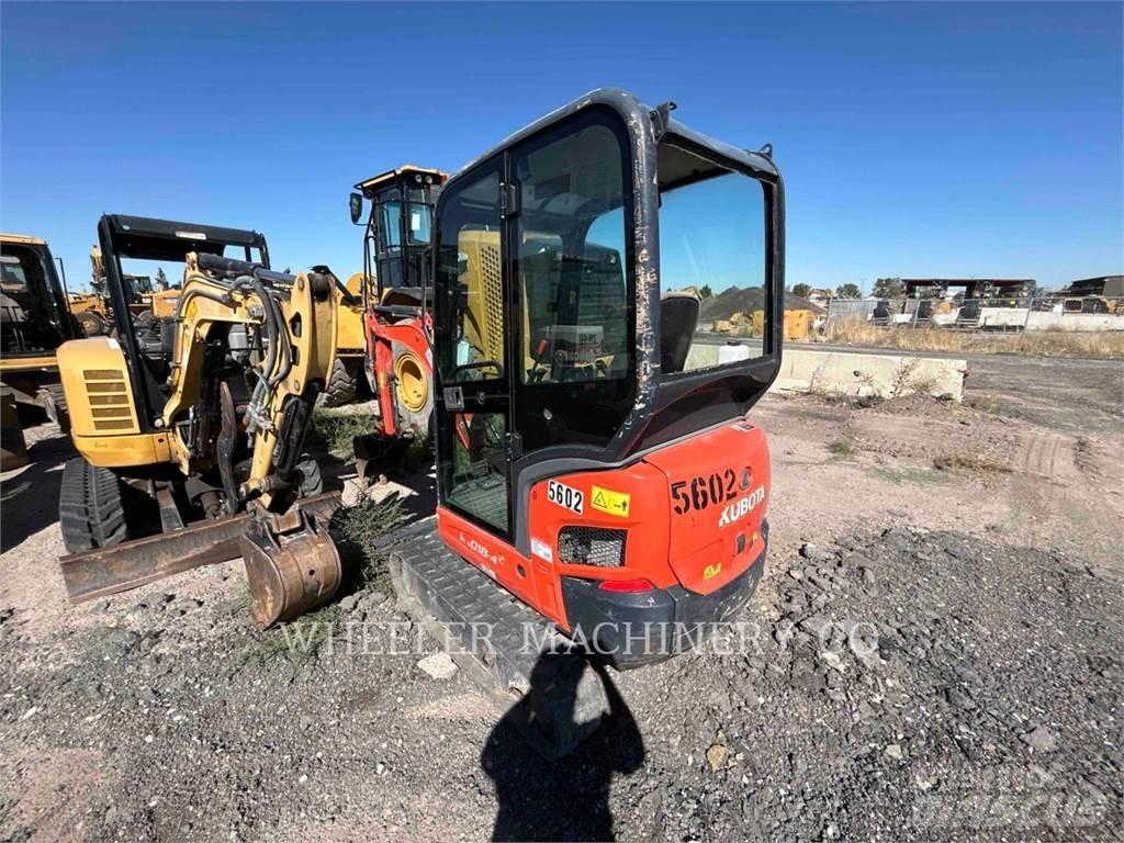 Kubota KX018-4 Kāpurķēžu ekskavatori