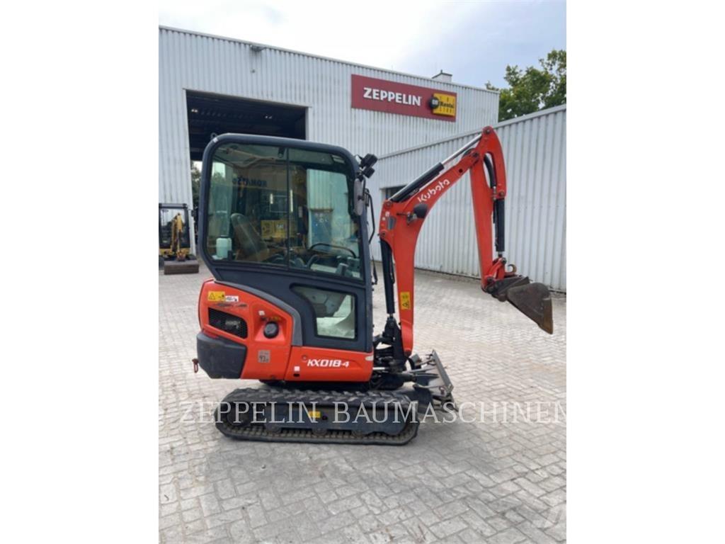 Kubota KX018-4 Kāpurķēžu ekskavatori