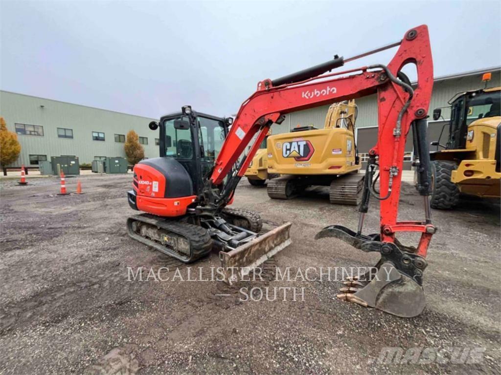 Kubota KX040 Kāpurķēžu ekskavatori