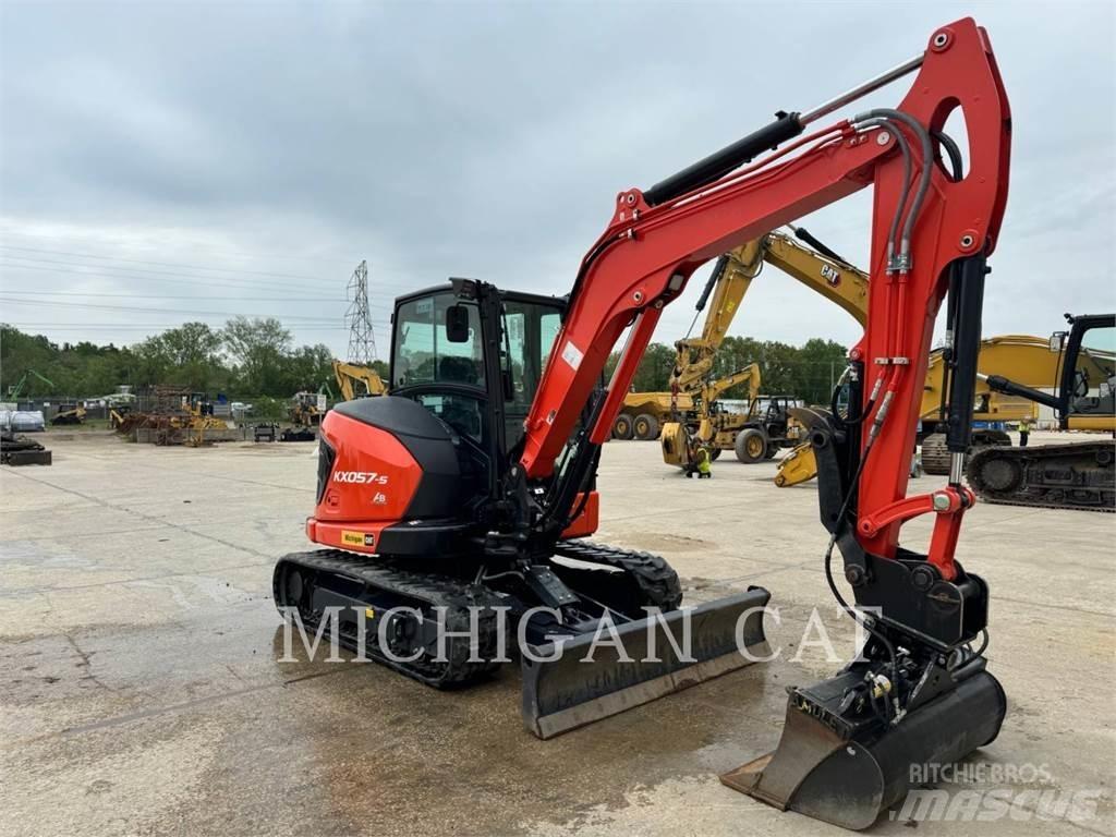 Kubota KX057-4 Kāpurķēžu ekskavatori