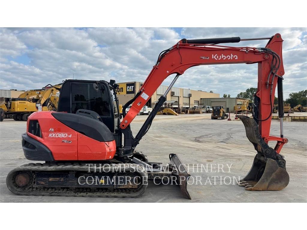 Kubota KX080 Mini ekskavatori < 7 t