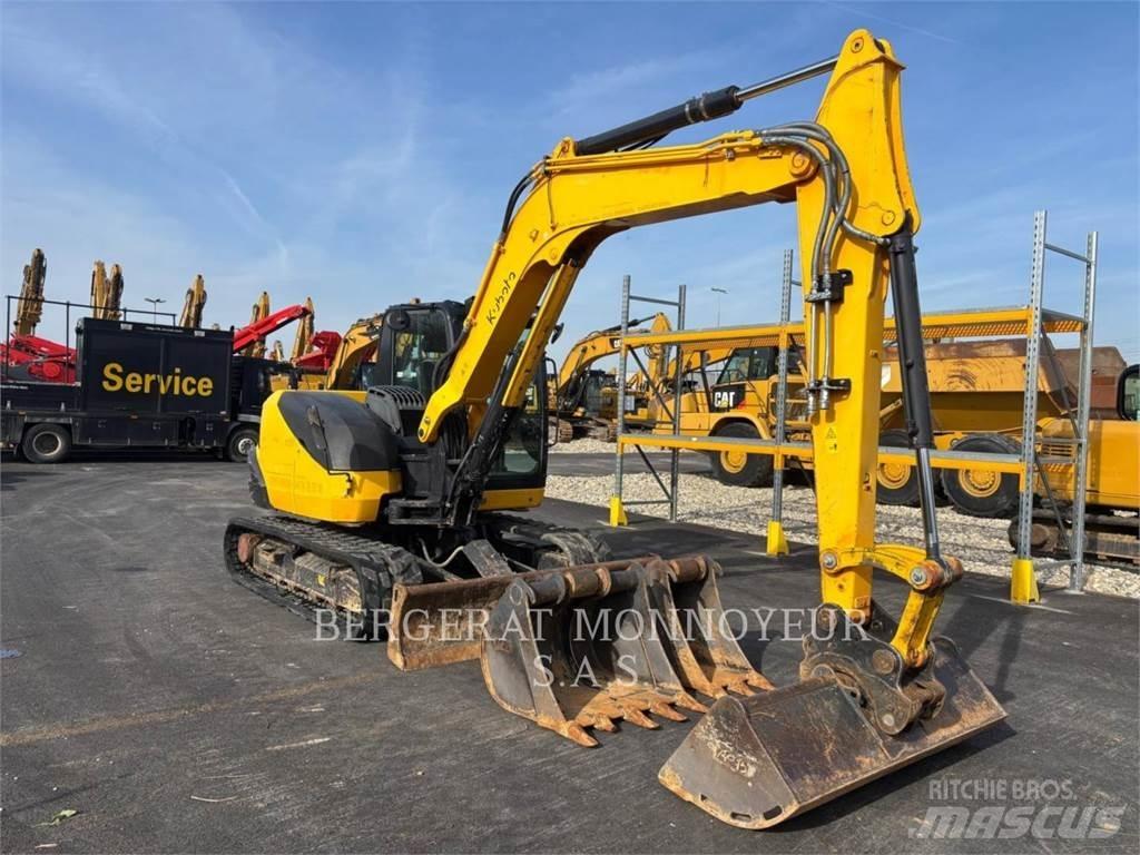 Kubota KX080.4 Kāpurķēžu ekskavatori
