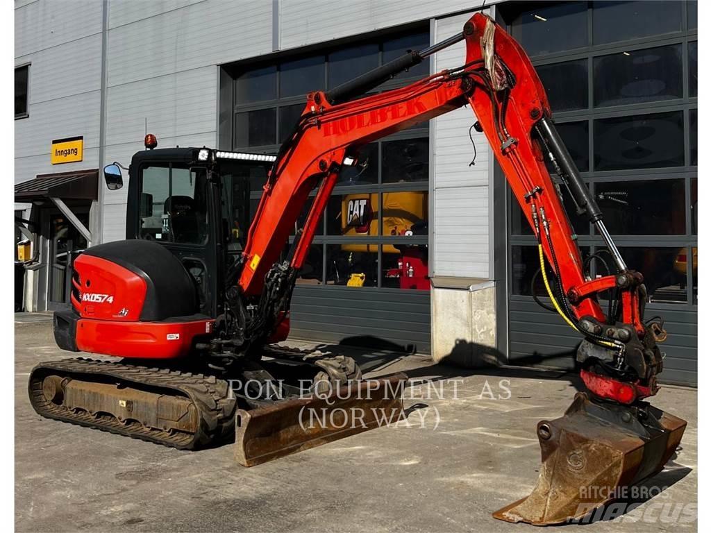 Kubota KX57 Kāpurķēžu ekskavatori
