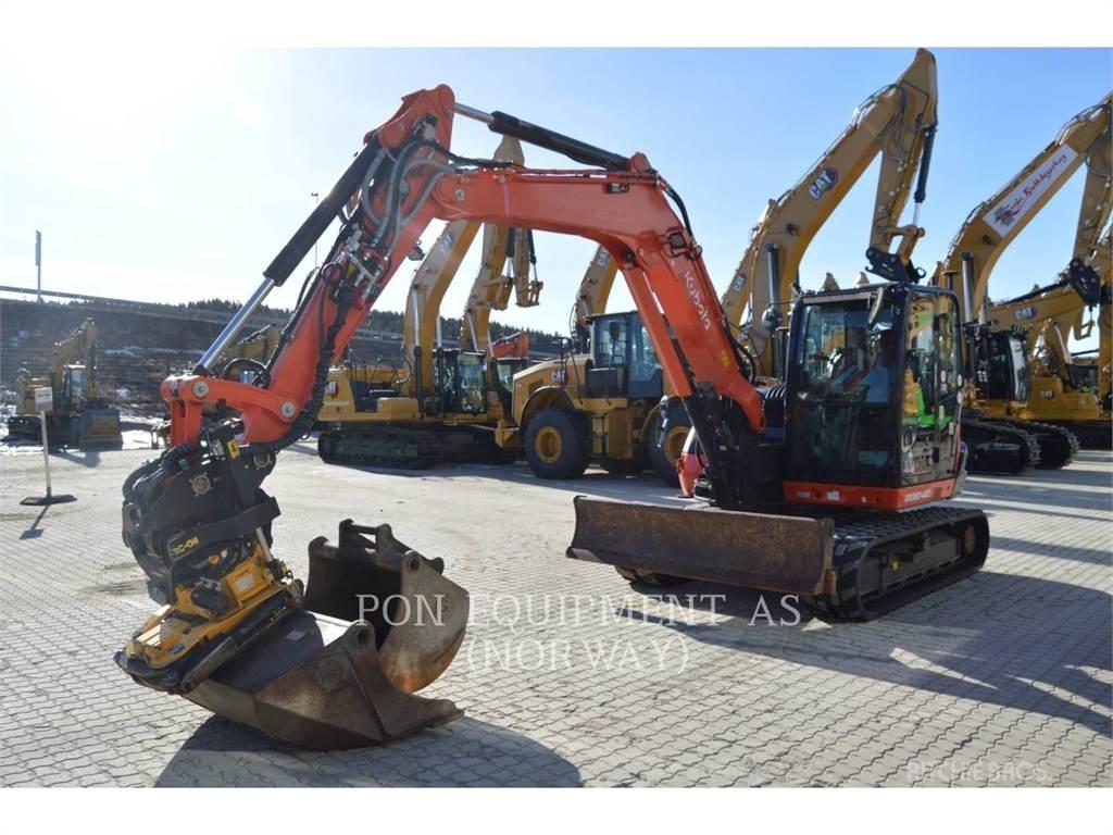 Kubota KX80 Kāpurķēžu ekskavatori