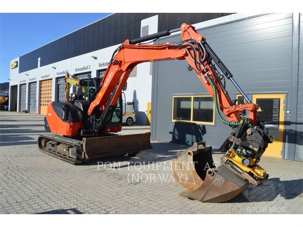 Kubota KX80 Kāpurķēžu ekskavatori