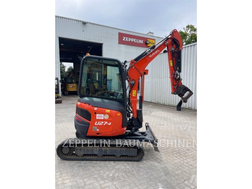 Kubota U27-4 Kāpurķēžu ekskavatori