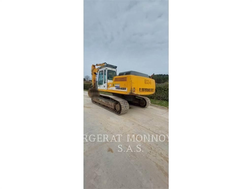 Liebherr R934B Kāpurķēžu ekskavatori