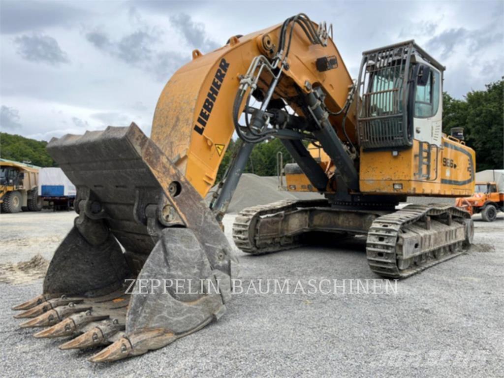 Liebherr R966 Kāpurķēžu ekskavatori