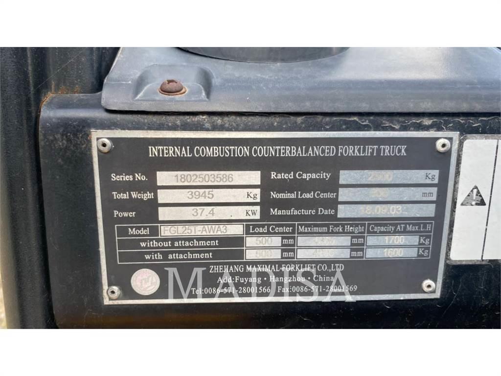 MAXI-LIFT FGL25T-WA3 Autokrāvēji - citi