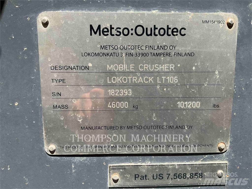 Metso LT106 Mobilie drupinātāji