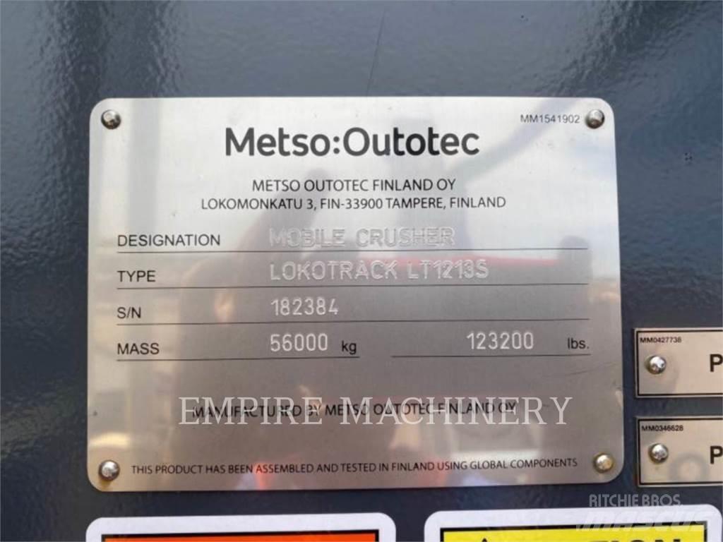 Metso LT1213S Mobilie drupinātāji