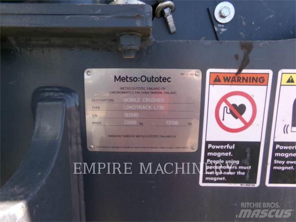 Metso LT96 Mobilie drupinātāji