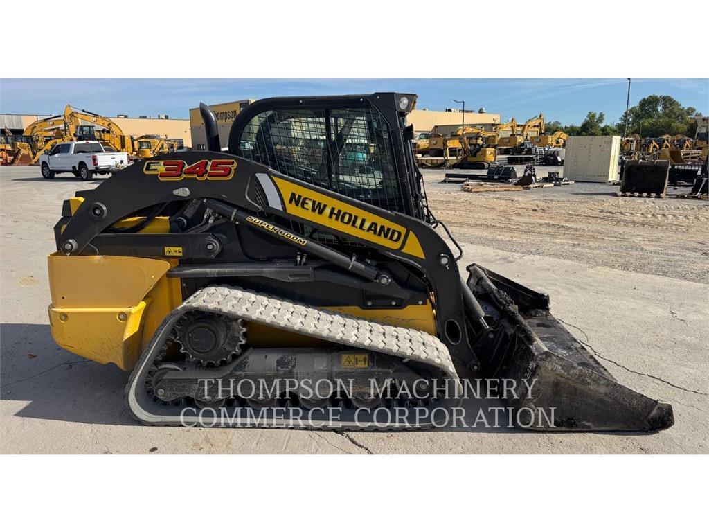 New Holland C345 Kāpurķēžu iekrāvēji