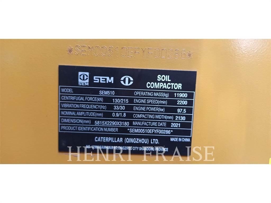 SEM MACHINERY 510 Augsnes blīvētāji