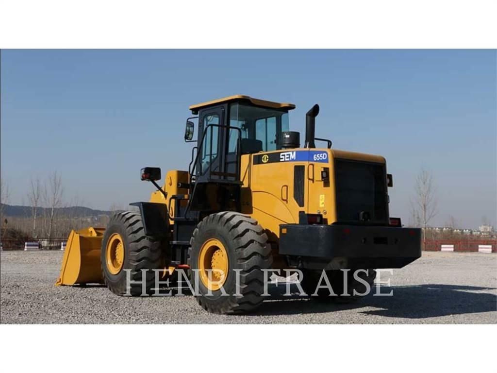 SEM MACHINERY 655 D Iekrāvēji uz riteņiem