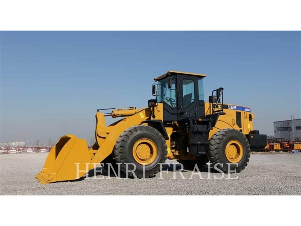 SEM MACHINERY 655 D Iekrāvēji uz riteņiem