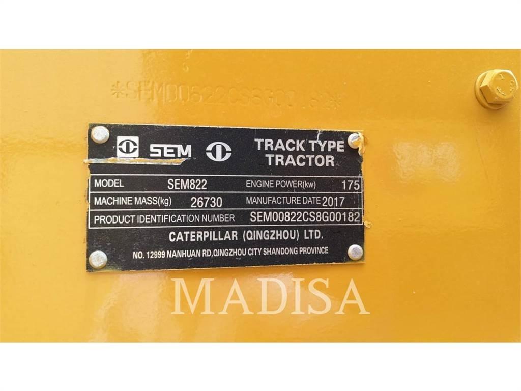 SEM MACHINERY SEM822 Kāpurķēžu buldozeri