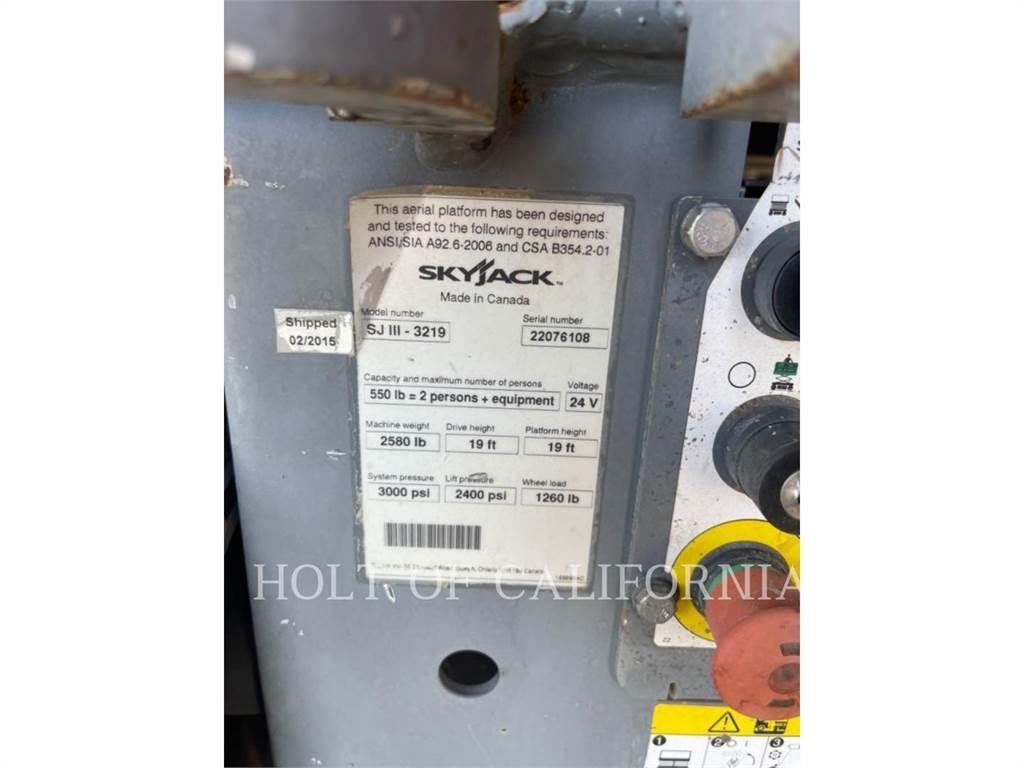 Skyjack SCISSOR 19 Šķerveida pacēlāji