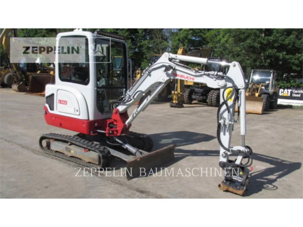 Takeuchi TB225 Kāpurķēžu ekskavatori