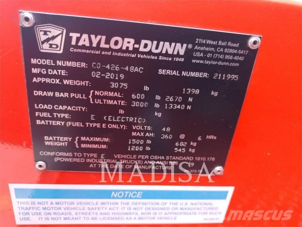 Taylor-Dunn C-426 Autokrāvēji - citi
