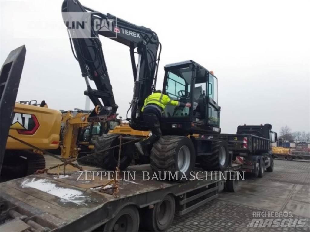 Terex TW110 Ekskavatori uz riteņiem