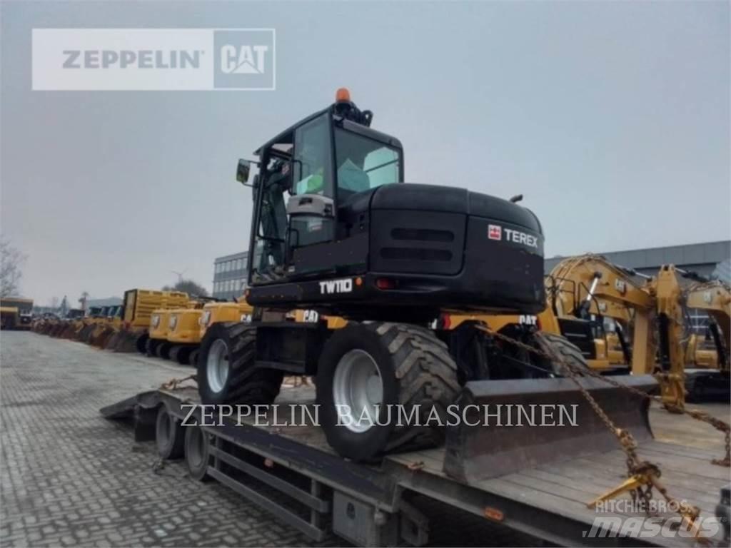 Terex TW110 Ekskavatori uz riteņiem