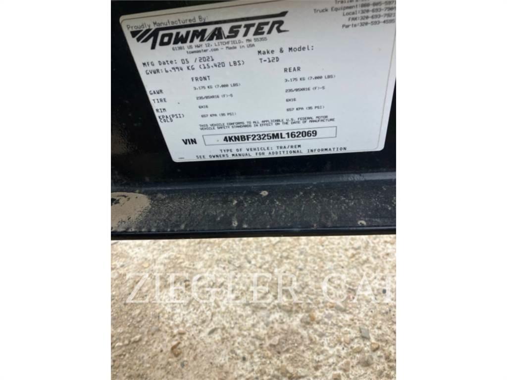 TOWMASTER T12D Citas piekabes