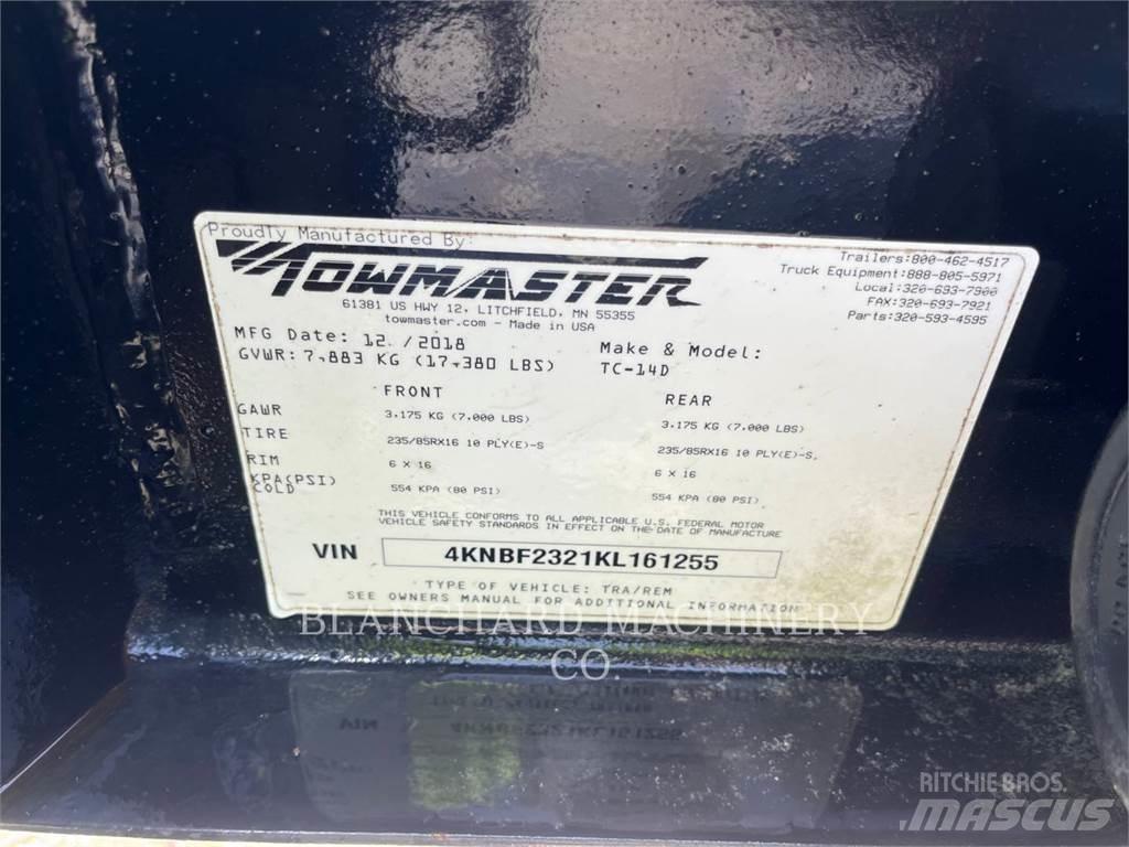 TOWMASTER TC-14D Citas piekabes
