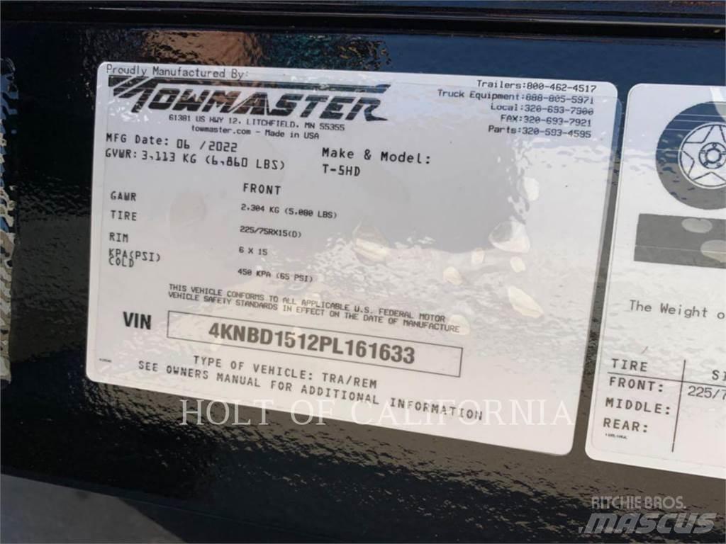 TOWMASTER TRLR DMP10 Citas piekabes