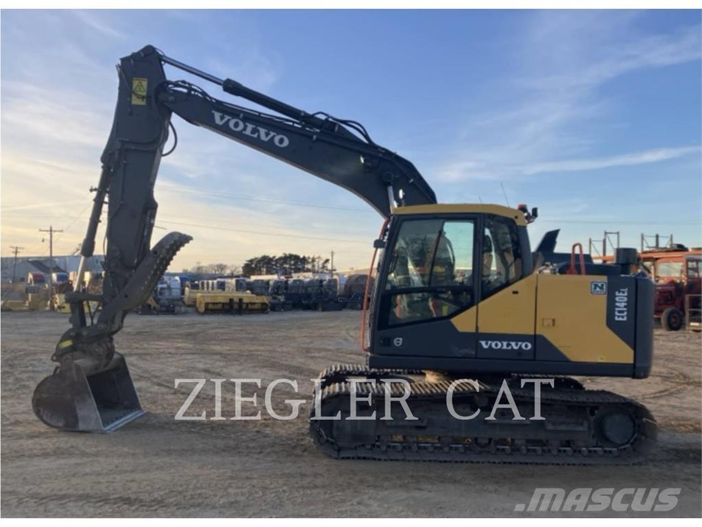 Volvo 140EC Kāpurķēžu ekskavatori
