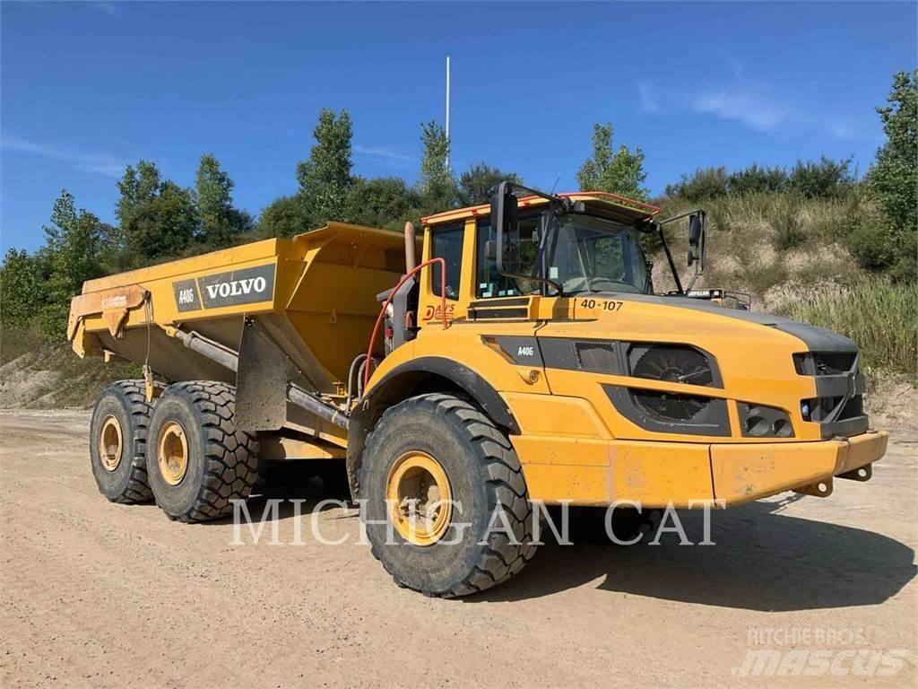 Volvo A40G Artikulētie pašizgāzēji