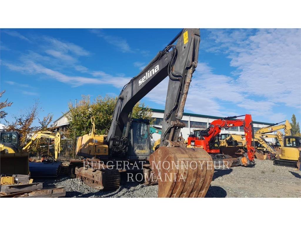 Volvo EC210CN Kāpurķēžu ekskavatori