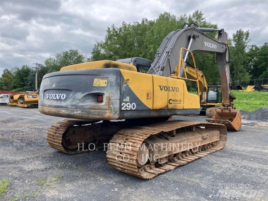Volvo EC290LC Kāpurķēžu ekskavatori